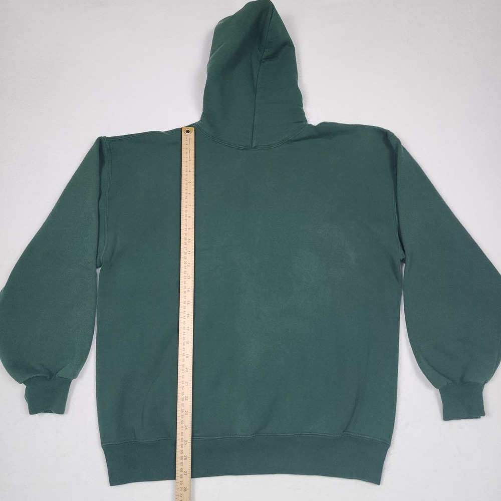 Vintage Green Bay Packers Hoodie Mens XL Green NFL Russell Athletic Made USA - Picture 6 of 12